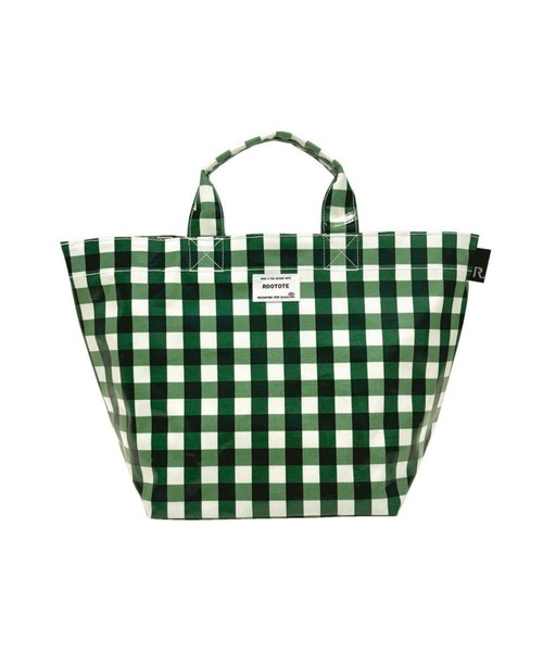 ROOTOTE(ルートート)の「ルートート/ SN.デリ.ラミネート-Q(トートバッグ・レディース・グリーン系その他/ブルー系その他/イエロー系その他/ピンク系その他・FREE)」の2枚目の写真