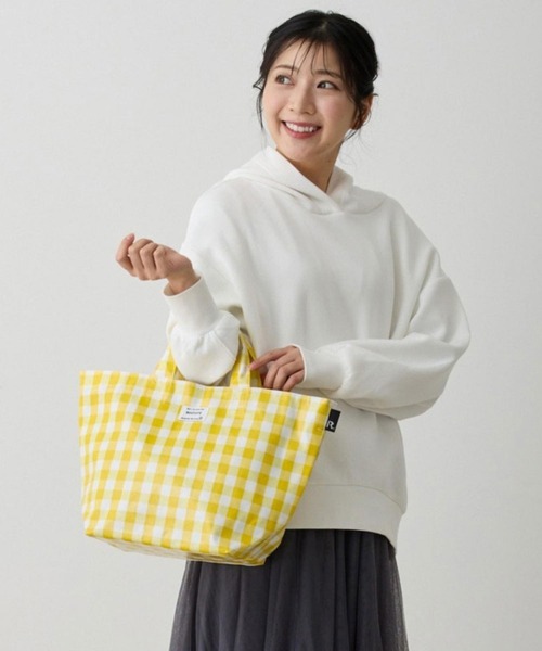 ROOTOTE(ルートート)の「ルートート/ SN.デリ.ラミネート-Q(トートバッグ・レディース・グリーン系その他/ブルー系その他/イエロー系その他/ピンク系その他・FREE)」の1枚目の写真