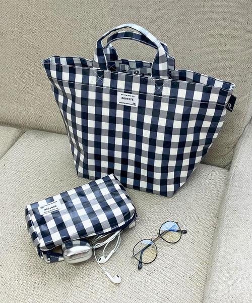 ROOTOTE(ルートート)の「ルートート/ SN.デリ.ラミネート-Q(トートバッグ・レディース・グリーン系その他/ブルー系その他/イエロー系その他/ピンク系その他・FREE)」の8枚目の写真