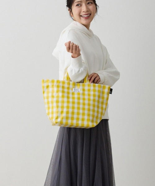 ROOTOTE(ルートート)の「ルートート/ SN.デリ.ラミネート-Q(トートバッグ・レディース・グリーン系その他/ブルー系その他/イエロー系その他/ピンク系その他・FREE)」の5枚目の写真