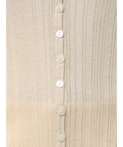 LAGUNAMOON（ラグナムーン）の「2WAYランダムリブシアーニットカーデ（Tシャツ/カットソー・レディース・ブラック/ブルー/アイボリー・FREE）」の13枚目の写真