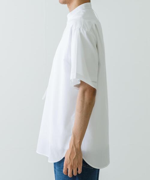URBAN RESEARCH(アーバンリサーチ)の「new basic THOMAS MASON BAND PULLOVER SHIRTS(シャツ/ブラウス・メンズ・グリーン系その他/ホワイト/ライトブルー・MEDIUM/LARGE)」の22枚目の写真