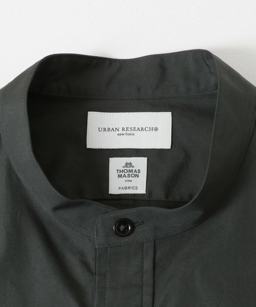 THOMAS MASON ステッチシャツ 25SS　L 黒 THOMAS MASON / トーマスメイソン ファット ステッチ シャツ