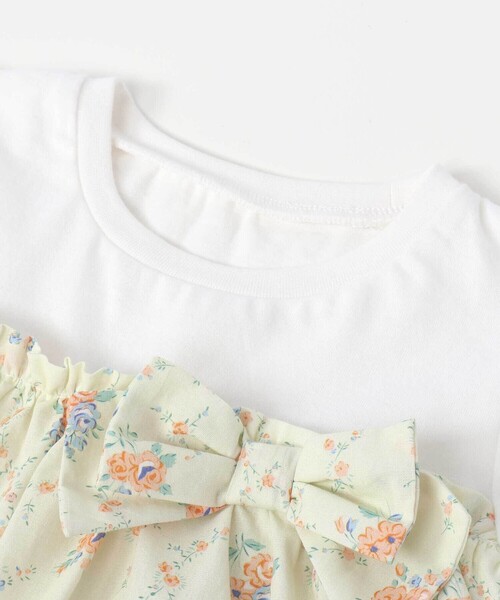 flower bouquet t-shirt/khaki | soduk | スドークの公式