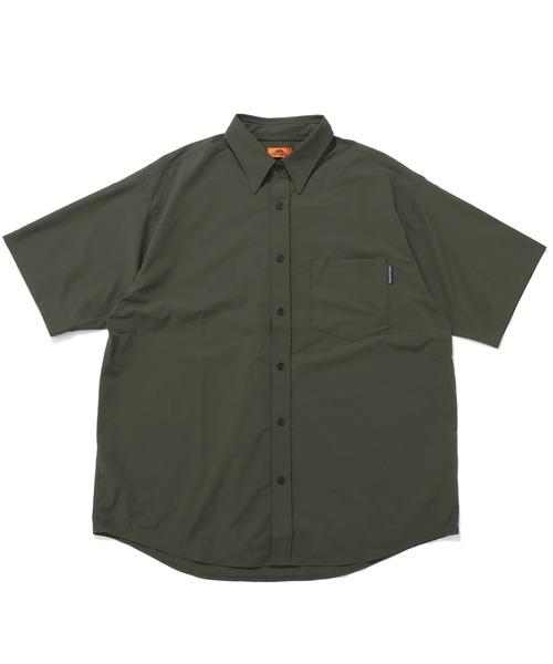 KRIFF MAYER（クリフメイヤー）の「【吸水速乾】SORONAリラックス半袖シャツ（シャツ/ブラウス・メンズ・サックスブルー/カーキ/ネイビー/ブラック・MEDIUM/LARGE/X-LARGE）」の2枚目の写真