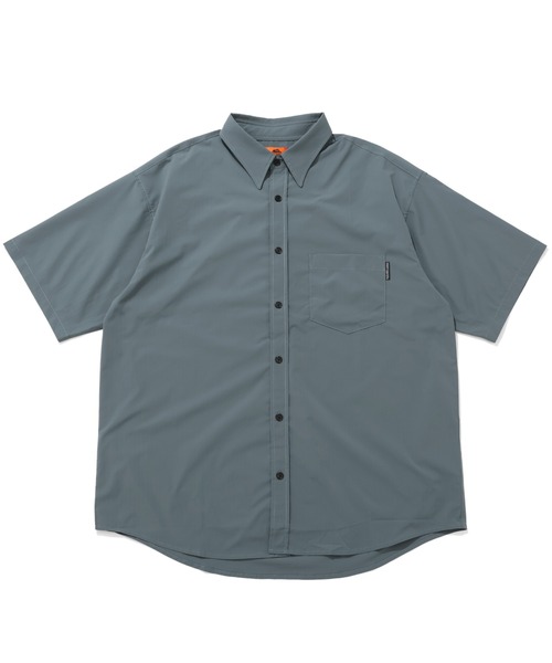 KRIFF MAYER（クリフメイヤー）の「【吸水速乾】SORONAリラックス半袖シャツ（シャツ/ブラウス・メンズ・サックスブルー/カーキ/ネイビー/ブラック・MEDIUM/LARGE/X-LARGE）」の5枚目の写真