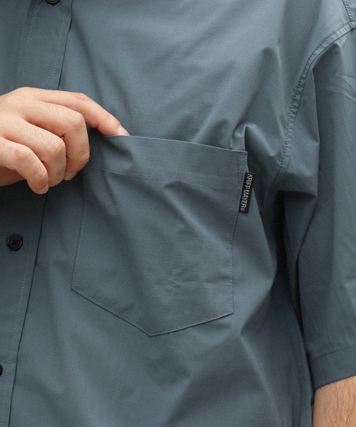 KRIFF MAYER（クリフメイヤー）の「【吸水速乾】SORONAリラックス半袖シャツ（シャツ/ブラウス・メンズ・サックスブルー/カーキ/ネイビー/ブラック・MEDIUM/LARGE/X-LARGE）」の13枚目の写真