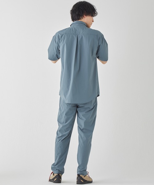 KRIFF MAYER（クリフメイヤー）の「【吸水速乾】SORONAリラックス半袖シャツ（シャツ/ブラウス・メンズ・サックスブルー/カーキ/ネイビー/ブラック・MEDIUM/LARGE/X-LARGE）」の17枚目の写真