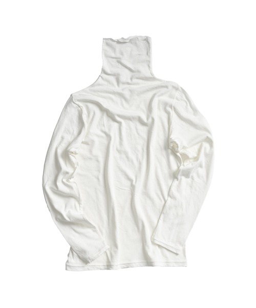 MARAI(マーライ)の「UVカット ボトルネック長袖カットソー 紫外線対策(Tシャツ/カットソー・レディース・ブラック/グレー/ホワイト/ネイビー/ライトグレー・LARGE/X-LARGE/MEDIUM)」の15枚目の写真