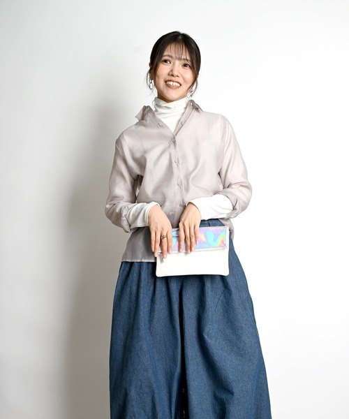 【Eimee Law】ボトルネック長袖カットソー 90584311b_b_22_500.jpg