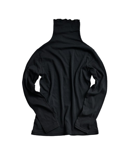 MARAI(マーライ)の「UVカット ボトルネック長袖カットソー 紫外線対策(Tシャツ/カットソー・レディース・ブラック/グレー/ホワイト/ネイビー/ライトグレー・LARGE/X-LARGE/MEDIUM)」の19枚目の写真