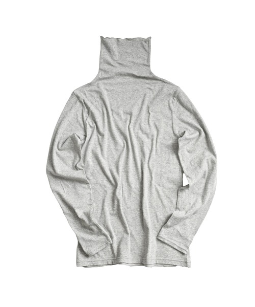 MARAI(マーライ)の「UVカット ボトルネック長袖カットソー 紫外線対策(Tシャツ/カットソー・レディース・ブラック/グレー/ホワイト/ネイビー/ライトグレー・LARGE/X-LARGE/MEDIUM)」の8枚目の写真