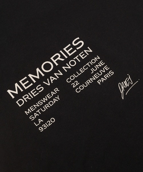 【Dries Van Noten 】HEER PR 1600 M.K.SS.グラフィック Tシャツ DRIES VAN NOTEN - 25ss Dries Van Noten HEER PR 1600 Tシャツ