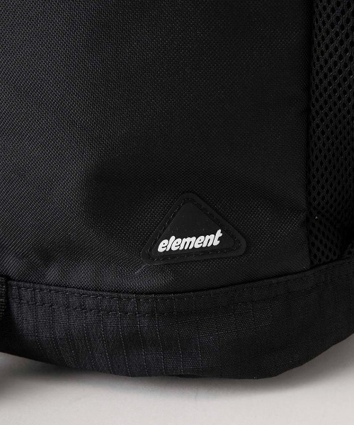 ELEMENT（エレメント）の「ELEMENT メンズ OUTER BPK バックパック/リュック 【2025年春夏モデル】/エレメントワンポイントロゴバックパック・リュックサック（バックパック/リュック・メンズ・ブラック・FREE）」の8枚目の写真