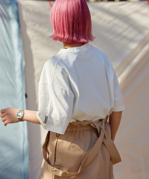 DOD(ディーオーディー)の「【DOD別注】ファミティー(Tシャツ/カットソー・レディース・ホワイト系その他/ホワイト・LARGE/MEDIUM)」の21枚目の写真