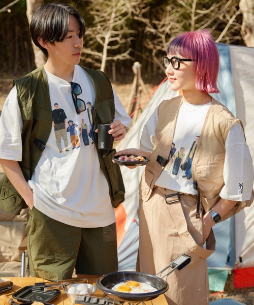 DOD(ディーオーディー)の「【DOD別注】ファミティー(Tシャツ/カットソー・レディース・ホワイト系その他/ホワイト・LARGE/MEDIUM)」の5枚目の写真