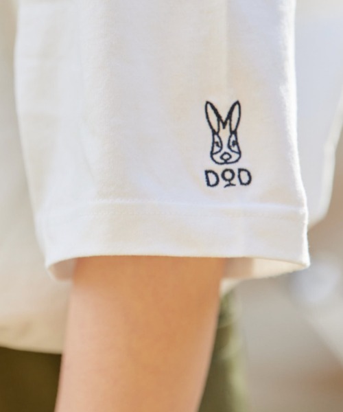 DOD(ディーオーディー)の「【DOD別注】ファミティー(Tシャツ/カットソー・レディース・ホワイト系その他/ホワイト・LARGE/MEDIUM)」の16枚目の写真