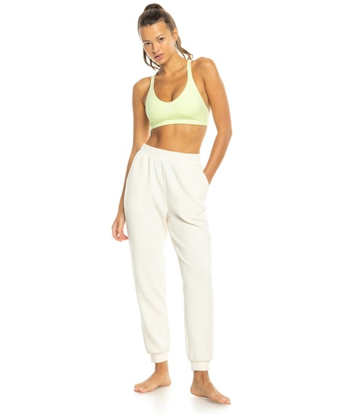 ROXY（ロキシー）の「RISE & VIBE SWEET PA/ロキシージョガーパンツ（その他パンツ・レディース・ホワイト・SMALL/X-SMALL）」の2枚目の写真