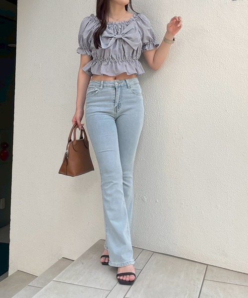 continuer de NICE CLAUP(コンティニューデナイスクラップ)の「【@_chipi2xセレクト】【ガーリーコーデに】オフショル2WAYブラウス(シャツ/ブラウス・レディース・その他2/その他3/その他1/その他4/その他5・FREE)」の17枚目の写真