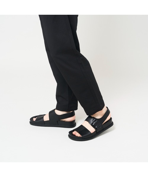 Clarks（クラークス）の「Torford Strap / トーフォードストラップ（ブラックレザー）（サンダル・メンズ・ブラック・UK6/UK6.5/UK7/UK7.5/UK8/UK8.5/UK9/UK9.5/UK10）」の20枚目の写真