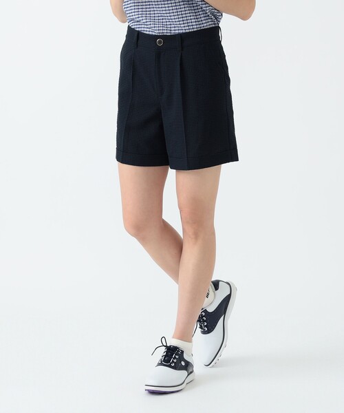 BEAMS GOLF（ビームスゴルフ）の「PURPLE LABEL / ギンガム 裾ダブル