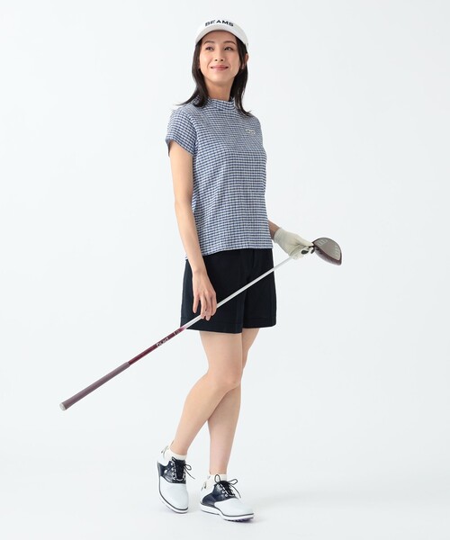 BEAMS GOLF（ビームスゴルフ）の「PURPLE LABEL / ギンガム 裾ダブル
