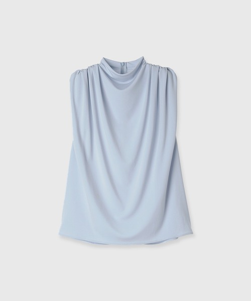 ZOZO限定カラー】ギャザードレープカットトップス（シャツ