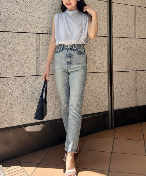 ZOZO限定カラー】ギャザードレープカットトップス（シャツ/ブラウス