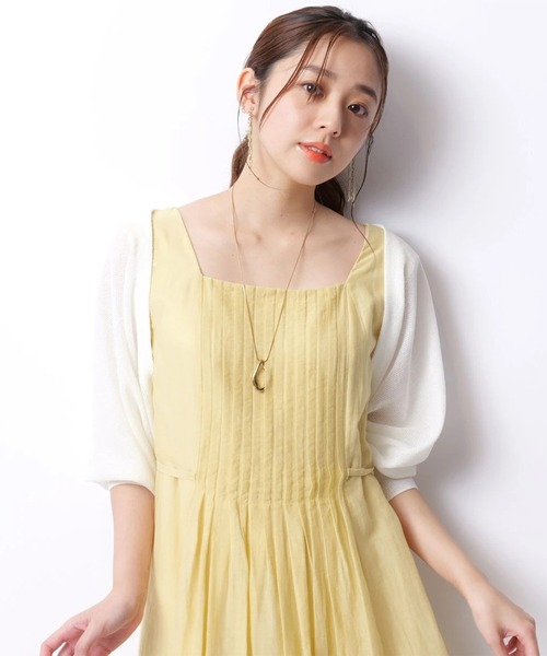 週末限定価格！ジャスグリッティ　シャイニーカノコボレロ シャイニーカノコボレロ（ニット/セーター）｜JUSGLITTY（ジャス