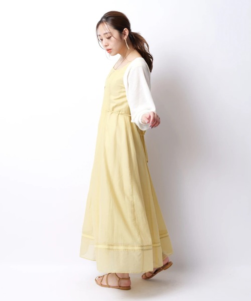 新品未使用タグ付き JUSGLITTY シャイニーカノコボレロ 白 シャイニーカノコボレロ | カーデ | JUSGLITTY（ジャス