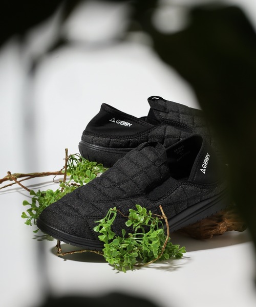 GERRY（ジェリー）の「GERRY ジェリー キャンプモックシューズ（スリッポン・メンズ・サックスブルー系/ダークネイビー/カーキ/オレンジ/ブラック/ブラック系・LL/L/M）」の2枚目の写真