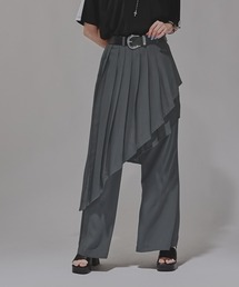 HARE | プリーツレイヤーフレアパンツ(HARE)(その他パンツ)