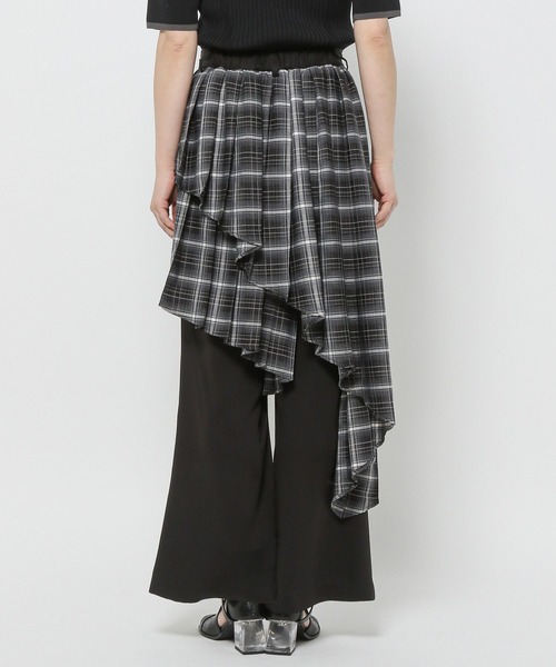 HARE（ハレ）の「プリーツレイヤーフレアパンツ(HARE)（その他パンツ・レディース・グレー/ブラック・FREE）」の17枚目の写真