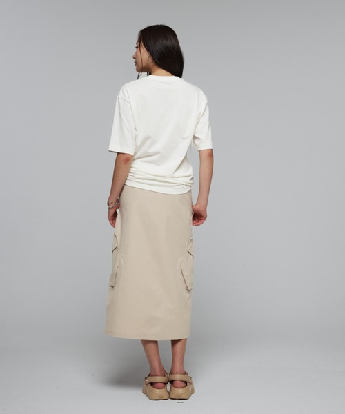 JORDAN BRAND（ジョーダンブランド）の「ジョーダン シカゴ ウィメンズスカート / Jordan Chicago Women's Skirt HF9463-206 Rattan（スカート・レディース・カーキ系・XL/S/L/M/XS）」の3枚目の写真