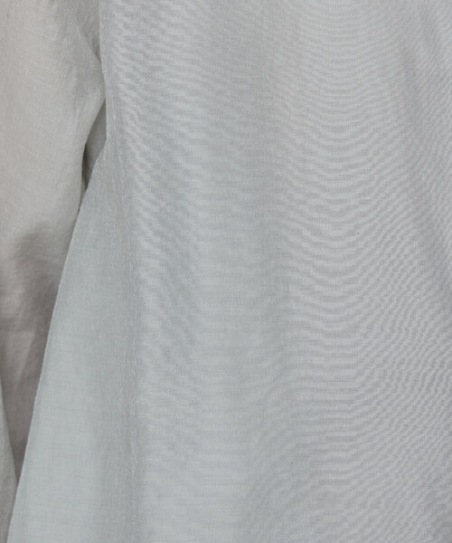 COMME CA（コムサ）の「シアー キュプラシルク シャツ（シャツ/ブラウス・レディース・ホワイト/ライトグレー/ブラック・9号）」の20枚目の写真