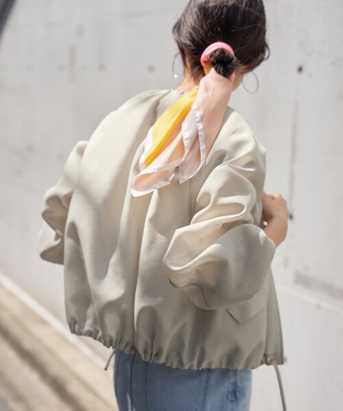 WEB限定/追加》シアーノーカラーブルゾン（その他アウター）｜IENA