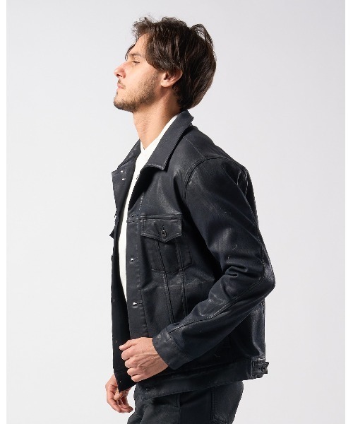 wjk(ダヴルジェイケイ)の「coating G-jacket(その他アウター・メンズ・ブラック/ネイビー・SMALL/MEDIUM/LARGE/X-LARGE)」の9枚目の写真