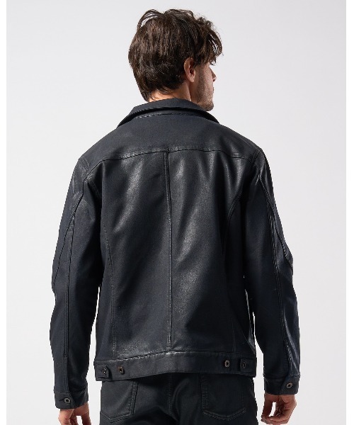 wjk(ダヴルジェイケイ)の「coating G-jacket(その他アウター・メンズ・ブラック/ネイビー・SMALL/MEDIUM/LARGE/X-LARGE)」の8枚目の写真