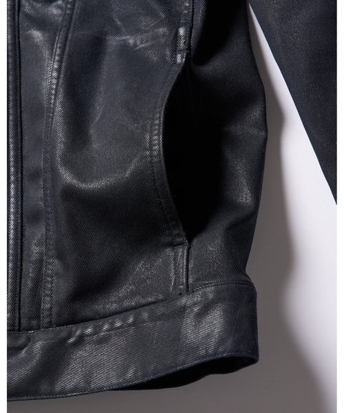 wjk(ダヴルジェイケイ)の「coating G-jacket(その他アウター・メンズ・ブラック/ネイビー・SMALL/MEDIUM/LARGE/X-LARGE)」の17枚目の写真