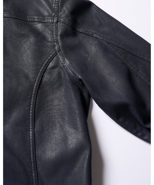wjk(ダヴルジェイケイ)の「coating G-jacket(その他アウター・メンズ・ブラック/ネイビー・SMALL/MEDIUM/LARGE/X-LARGE)」の16枚目の写真
