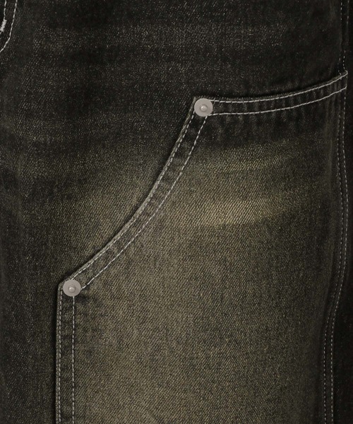 LAKOLE（ラコレ）の「ダブルニーデニムショーツ / 283523（デニムパンツ・メンズ・ブラック/ブルー・MEDIUM/LARGE）」の22枚目の写真