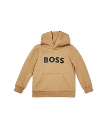 BOSS（ボス）の「キッズ コットンブレンド フーディ コントラストロゴ（パーカー）」