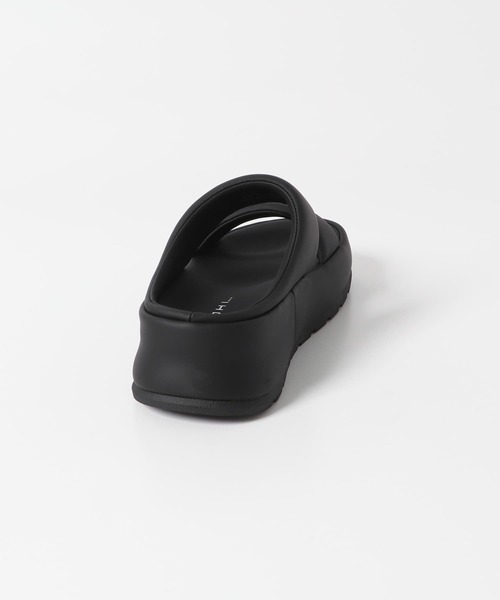 MOHI（モヒ）の「MOHI　ダブルストラップサンダル（サンダル・レディース・ブラック/オフホワイト・37/38）」の9枚目の写真