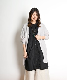 UVカット 長袖ロングカーディガン