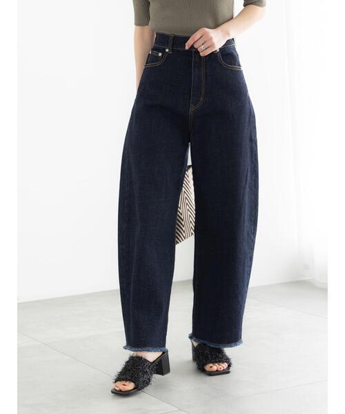 Te chichi(テチチ)の「【松井愛莉着用】カーブDenimパンツ《2025summer catalog item》(その他パンツ・レディース・サックスブルー/オフホワイト/ネイビー・M/S)」の21枚目の写真