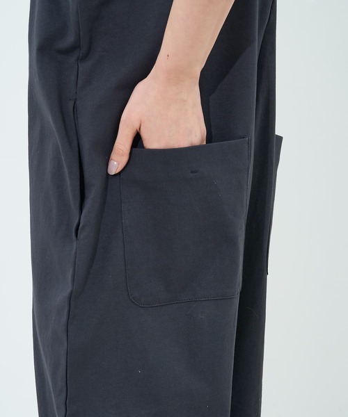 collex(コレックス)の「カットサロペット(サロペット/オーバーオール・レディース・チャコールグレー/カーキ・フリー)」の17枚目の写真