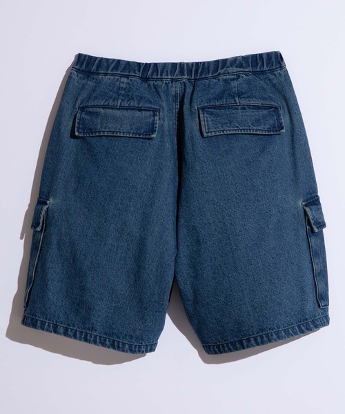 セール】【SLICK/スリック】12.5oz Denim Cargo Shorts / 12.5