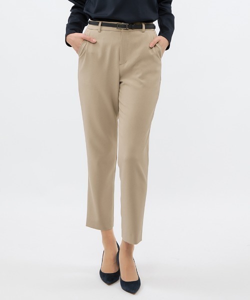 手軽スーツ・パンツ】ビジネスからカジュアルまで◎テーパードパンツ