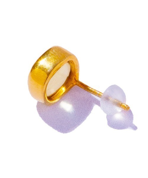 les bonbon（ルボンボン）の「【les bonbon】aura square pierce/オーラ スクエア ピアス（ピアス（両耳用）・レディース・グリーン/イエロー/パープル系・FREE）」の8枚目の写真