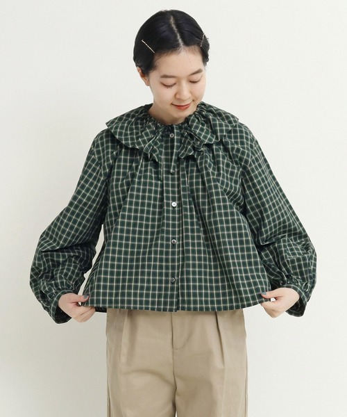 CHILD WOMAN（チャイルドウーマン）の「60sミニチェック フリル